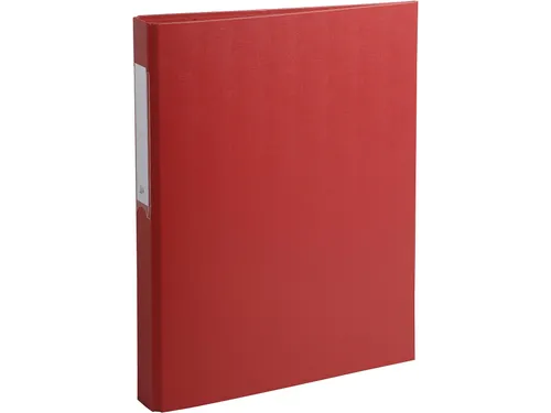 Ringmap PP A4 2R 25mm 3dekaft rood