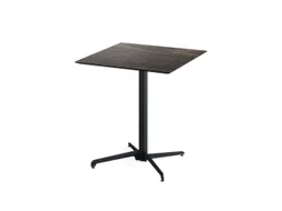 outdoortafel,HxBxD 740x700x700mm,rechthoekig,X-onderstel zwart