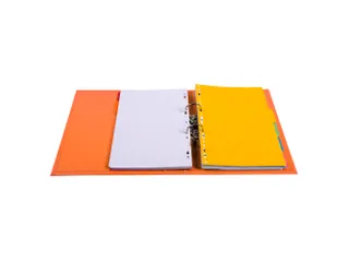 Ordner PVC Prem'Touc h A4 50 mm oranje - 2