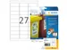 HERMA 4864 Weerbestendige Inkjet-etiketten A4 63,5x29,6 mm wit 270 stu