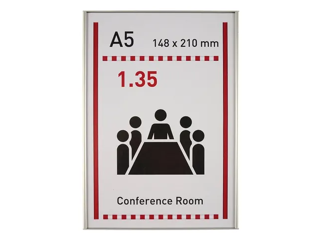 Menoor Deurbord Premium Vlak A5