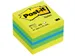 Bloc-mémos Post-it 20511L cube 51x51mm citron 400 feuillets