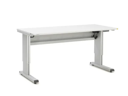 Werktafel Esd Staalbuis 700-1100x1800x800mm Hoogte Verstelbaar