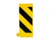 protection anti-collision rayonnage,p. intérieur,HxL 400x160mm,acier