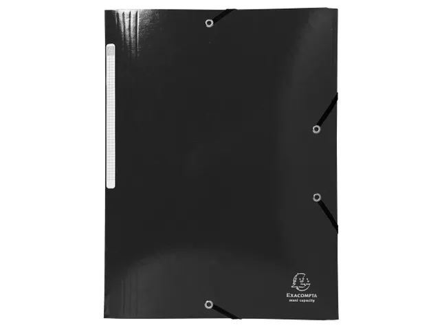 Iderama Elastomap 3 Kleppen Rugetiket Assorti Kleuren Karton