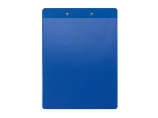 Klemplaat met instee khoes PP A4 blauw - 4