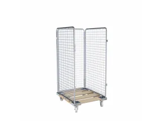 rolcontainer,draagverm. 500kg,HxLxB 1540x810x724mm,nuttige H 1350mm - 1