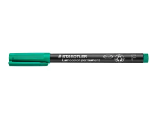 Viltstift Staedtler OHP Lumocolor 318 Fijn 0.6mm Groen - 4