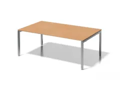 vergadertafel/directiebureau,HxBxD 650-850x2000x1200mm,rechthoekig