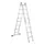 Vouwladder Aluminium 4X4Sporten Aanlegladder L 4 74M