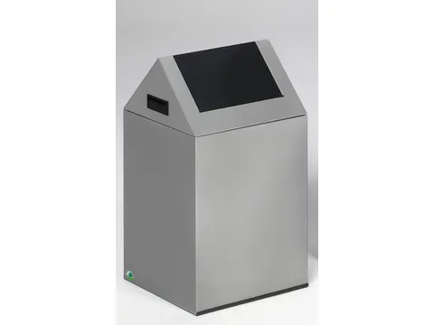 afvalverzamelaar,zelfblussend,1x43l,HxBxD 600x320x320mm,klemring