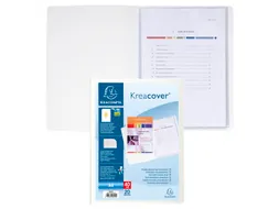 Showalbum A4 Harde Polypropyleen Kaft Kreacover 20 Tas Wit