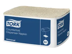 Tork 478094 dispenserservet counterfold naturel 1-laags