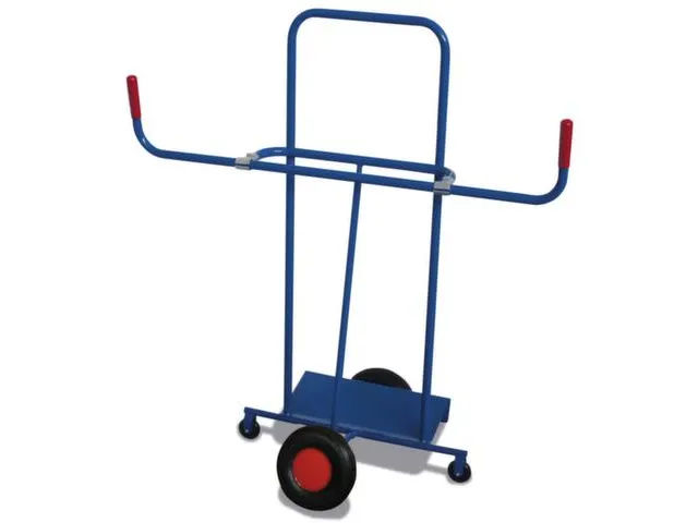 Platenkar 250kg Schop Bxd 500x200mm Hxb 1435x1260mm Luchtbanden