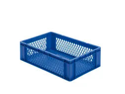 Euronorm-Stapelbak 33l H X L X B 175x600x400mm Blauw