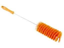 Pijpborstel Met Handvat Ø 60mm Medium Oranje