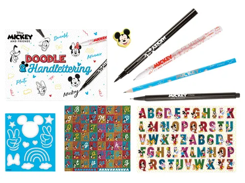 Handletterset Disney Mickey en Minnie