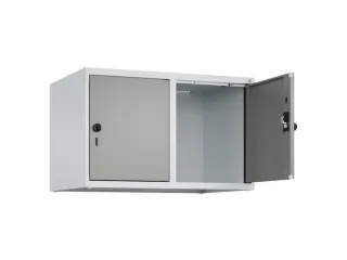 opzetkast,v. locker,2vak.,vak B 400mm,HxBxD 500x800x500mm,draaigrendel - 1