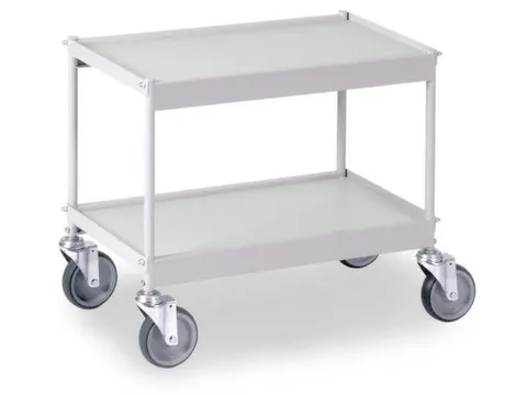 Universele Wagen 150kg Lxb 660x335mm 2 Etages Zilvergrijs