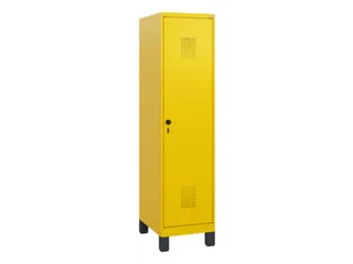 schoollocker,HxBxD 1630x400x500mm,1vak,vak B 400mm,draaigrendel,voeten - 2