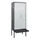 locker voor scheiding van kleding,HxBxD 2120x800x815mm,2vak