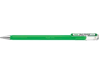 Gelschrijver Pentel K110 Mattehop medium groen - 1