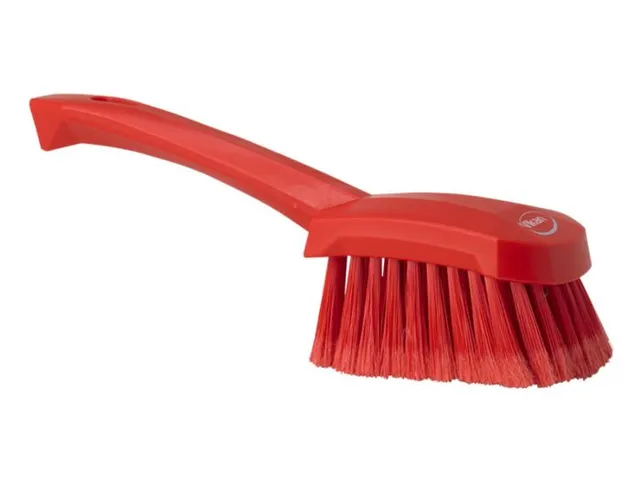 Vikan 41984 Hygiene afwasborstel met korte steel Rood 270mm
