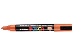 Verfstift Posca PC5M Medium Punt 1,8-2,5mm Donkeroranje
