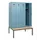 locker met bank,HxBxD 1950x1200x815mm,4vak,vak B 300mm,cilinderslot