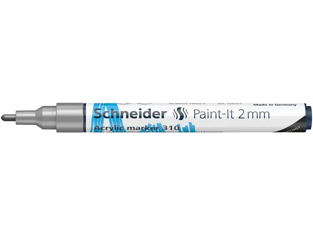 Acrylmarker Schneider Paint-It 310 2mm zilver