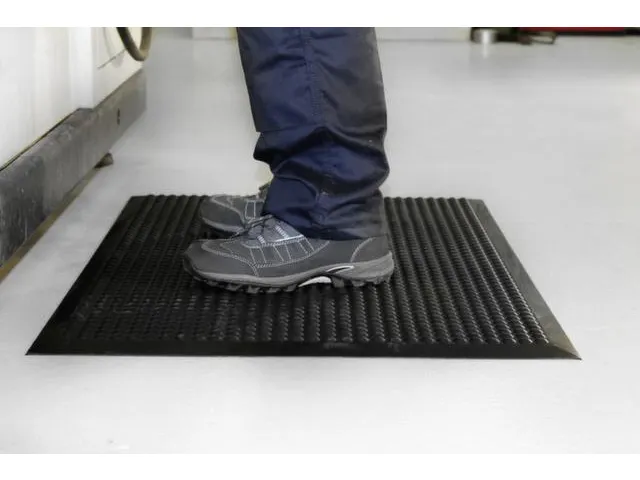 ESD-werkplekmat,ESD,HxLxB 15x900x600mm,moeilijk ontvlambaar,PU,genopt