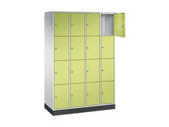 lockerkast,RAL 7035/RDS1108060,HxBxD 1950x1220x500mm,4x4vakken