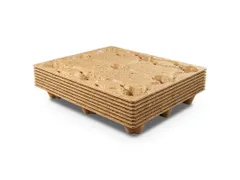 Houtvezelpallet Bruin 1000x1200mm Belastbaar tot 900kg