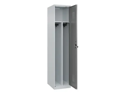 locker voor scheiding van kleding,HxBxD 1850x400x500mm,1vak