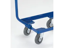 dissel,v. onderwagen voor kratten,inhangbaar,staal,RAL5010
