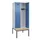 locker met bank,HxBxD 2120x800x815mm,2vak,vak B 400mm,cilinderslot