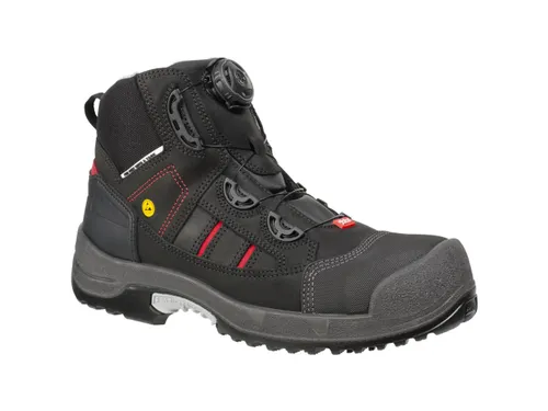 Jalas 1718 Zenit Easyroll S3 veiligheidsschoenen, SRC, zwart/rood, maa