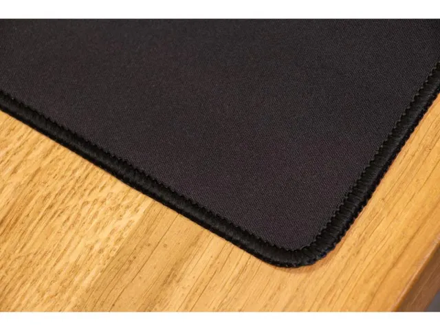 Tapis De Bureau Et Tapis De Souris, Ft 90 X 40 Cm, Noir