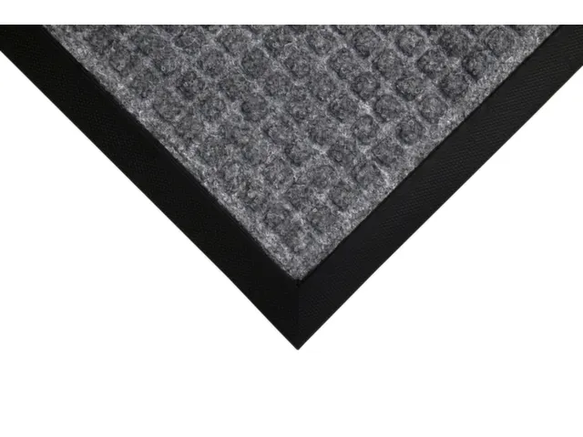 schoonloopmat,HxLxB 7x1500x850mm,rubber,met oppervlak in kubusvorm