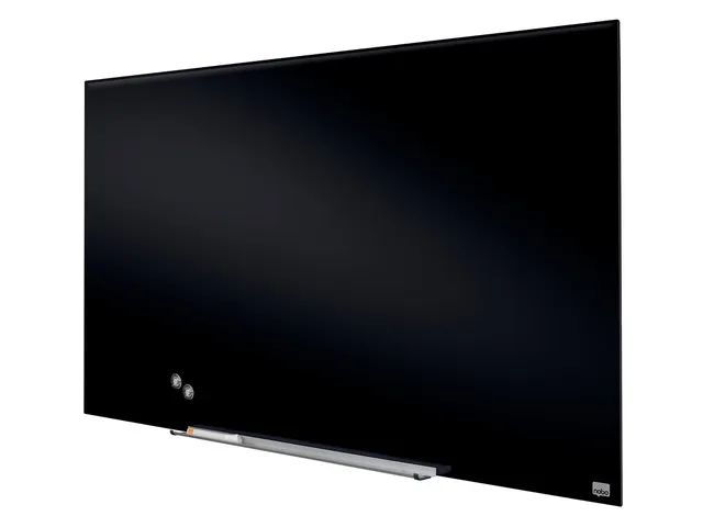 Nobo Diamond Glasbord Zwart 71x126 cm