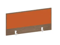 baliepaneel,v. bureau,aanbouw achter,B 1000mm,NT-cherry,BN3012-oranje