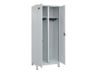 locker voor scheiding van kleding,HxBxD 1950x800x500mm,2vak - 1