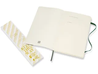 Notitieboek Moleskine large 130x210mm dots soft cover myrtle green - 6