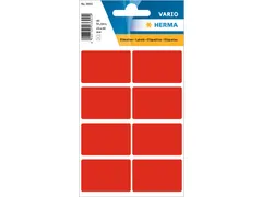 HERMA 3692 Universele etiketten 26x40mm Rood 40 stuks