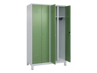 locker voor scheiding van kleding,HxBxD 1950x1200x500mm,4vak - 2
