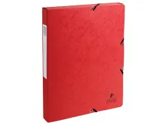 elastobox Exabox rood A4 rug van 25mm karton