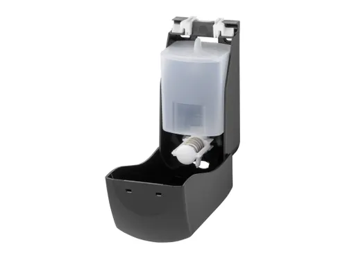 Zeepdispenser Kunststof Zwart 900 ML