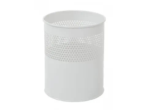 Half geperforeerde papierbak 10 Liter Wit