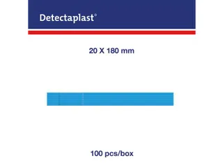 Detectaplast 8048 Pleister waterafstotend blauw 180x20mm 100 Stuks - 3