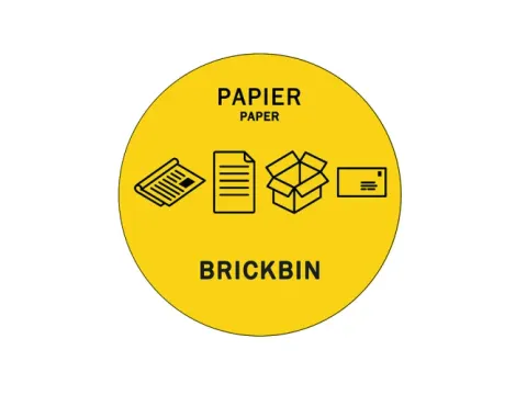 Forex Afvalstroomplaatje Papier BE
